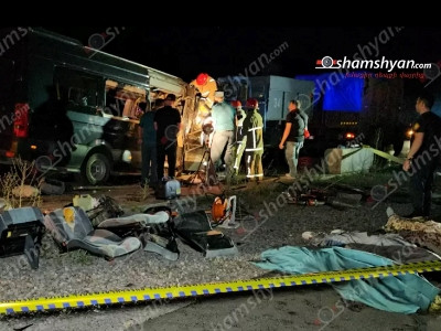 Passengers who died in tragic accident on Yerevan-Gyumri motorway were returning from eastern Anatolia trip