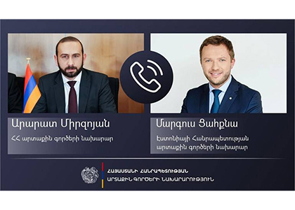 Armenia FM to Estonia colleague: 120,000 people of Nagorno-Karabakh are under total siege by Azerbaijan