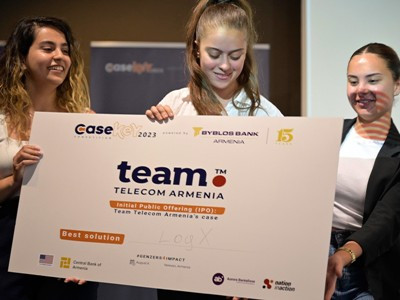 CaseKey մրցույթի հաղթողները դարձան Team Telecom Armenia-ի բաժնետերեր (ֆոտո)