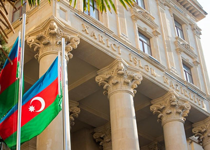 Ադրբեջանի ԱԳՆ-ն ցինիկաբար մեկնաբանել է ԵԱՀԿ գործող նախագահի՝ Լաչինի միջանցքն ապաշրջափակելու կոչը