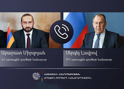 Мирзоян - Лаврову: Необходимы конкретные шаги, направленные на прекращение блокирования Лачинского коридора