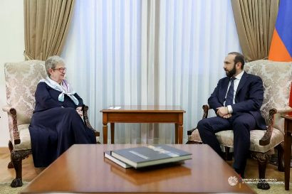 The Minister of Foreign Affairs of Armenia received the EU Ambassador