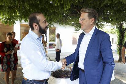 Armenia FM meets with Slovenia MFA state secretary, visits Debeli Rtic rehabilitation center