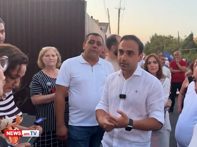 «Արդեն նվիրել եք, չէ՞», «Ինձ Արցախից դասեր չտաք». Լեզվակռիվ քաղաքացու եւ Ավինյանի միջեւ