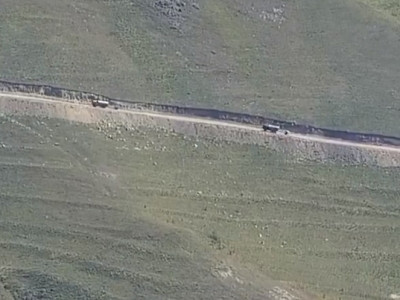 Armenia MoD publicizes video showing Azerbaijan army concentrating additional resources in Sotk direction