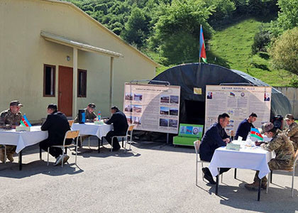 Ադրբեջանում զինապարտների ուսումնական հավաքներ են անցկացվում