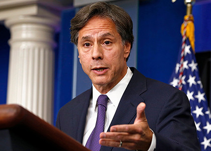 US Secretary of State Blinken arrives in Kyiv