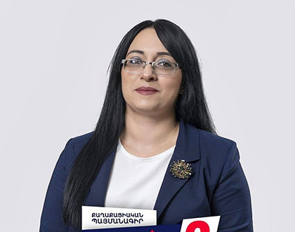 Արցախի ՆԳ նախարարին կաշառք վերցնելու մեջ մեղադրած, հետո գրառումը հեռացրած կինը ՔՊ-ի ավագանու ցուցակում է. hatasyan.news