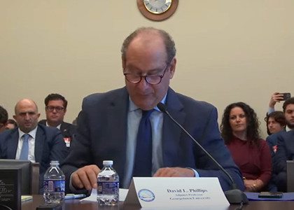 David Phillips on Karabakh issue: Azerbaijan President’s lexicon leaves no doubt about their genocidal intent