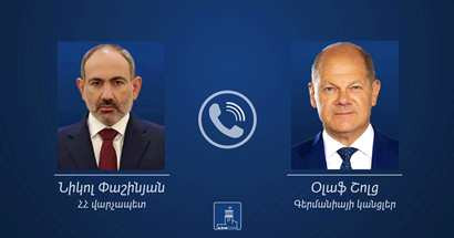 Armenian PM has phone call with German Chancellor