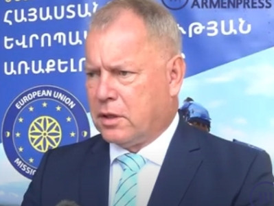 Markus Ritter: After information on Azerbaijan forces’ buildup, we increased our patrols alongside those border areas