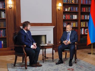 Armenia PM gives interview to POLITICO Europe, speaks about regional issues