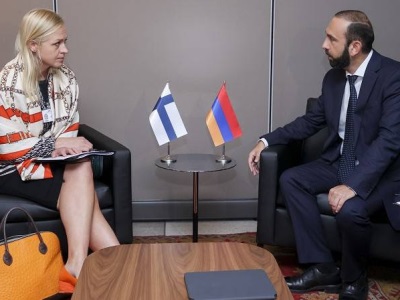 Armenia, Finland FMs discuss matters of expanding the bilateral agenda