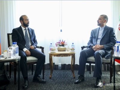 Mirzoyan discussed the situation in Nagorno-Karabakh with Amir-Abdolahian