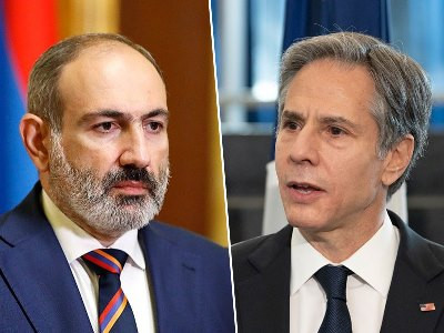 U.S․ fully supports Armenia’s sovereignty, independence, and territorial integrity, Blinken tells Pashinyan