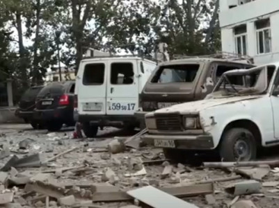 Davit Torosyan: Artillery shell explosions heard in vicinity of Karabakh capital Stepanakert