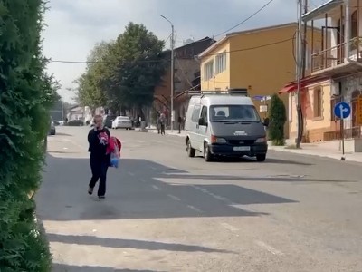 Azerbaijani Armed Forces fire from areas near Stepanakert with various types of weapons