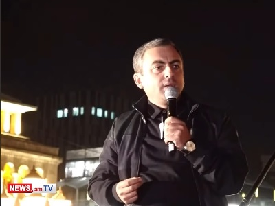 Hundreds of citizens were arrested and detained, this is already complicity in genocide. Ishkhan Saghatelyan