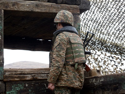 Defense Army of Karabakh starts handing over its weapons