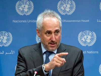 Dujarric: Sending UN peacekeeping mission to Karabakh will be possible only with UN Security Council decision