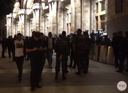 Protestors end march, demonstrations set to continue Saturday