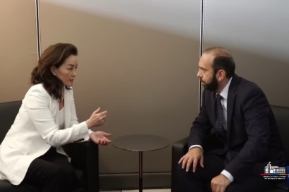 Mirzoyan holds talks on aggression in Artsakh with US Assistant Secretary of State for Europe and Eurasia