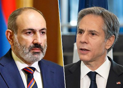 Antony Blinken holds phone conversation with Armenian PM