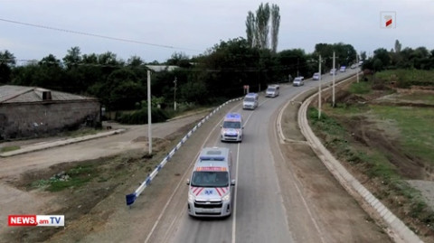 23 seriously injured citizens transported to Armenia