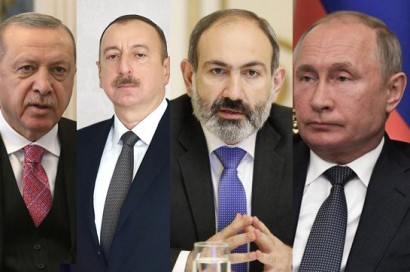No set date or location for meeting of presidents of Russia, Turkey, Azerbaijan and Armenia