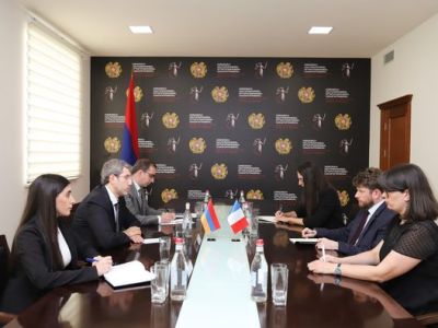 Արդարադատության նախարարն ու Ֆրանսիայի դեսպանը քննարկել են Հռոմի ստատուտի վավերացման գործընթացում համագործակցությունը