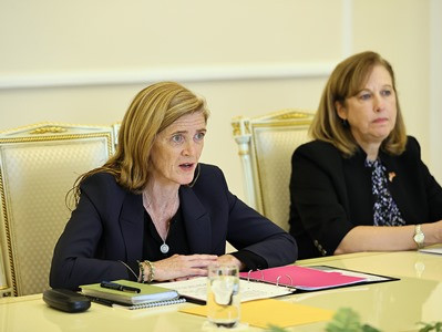 USAID chief: I’ll announce additional humanitarian support for those forcibly displaced from Karabakh