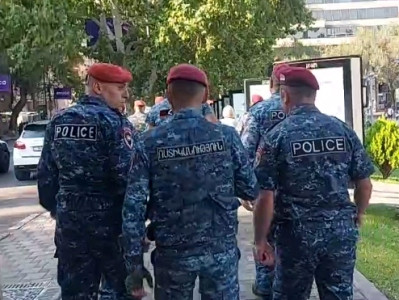 В Ереване задержаны 56 участников акции в поддержку Арцаха