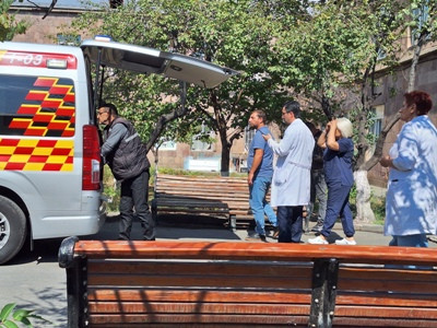 Those injured in Karabakh gasoline depot explosion are transferred to Yerevan burn center (PHOTOS)