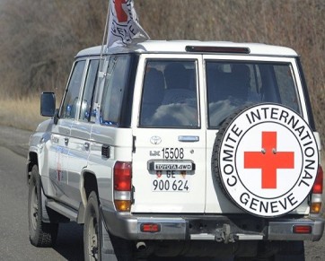 Convoy of ambulances heads from Armenia to Karabakh capital Stepanakert