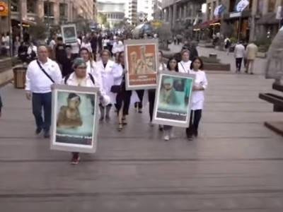 Бесплатная медицинская помощь беженцам из Арцаха: В Ереване прошла акция протеста