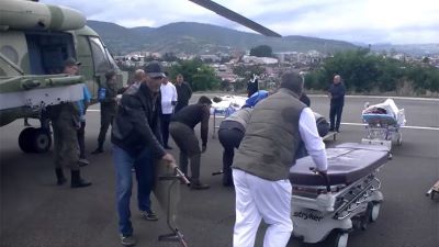 ԼՂ բուժհաստատություններից տարբեր աստիճանի այրվածքներով 58 քաղաքացի է տարհանվել. ՌԴ ՊՆ