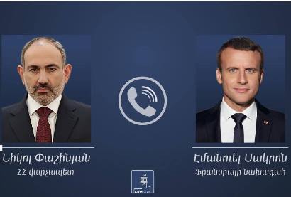 Nikol Pashinyan and Emmanuel Macron discussed humanitarian situation in Nagorno-Karabakh