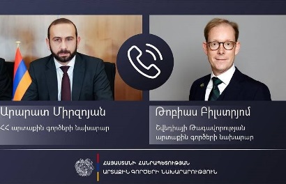 Armenian FM speaks with his Swedish counterpart about Azerbaijan’s policy of ethnic cleansing