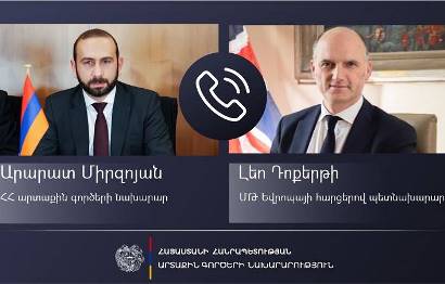 Armenian FM and UK state minister discuss situation in Karabakh