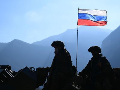 Russian peacekeepers’ work now in ‘Azerbaijan territory’ will be discussed with Baku, Dmitry Peskov says