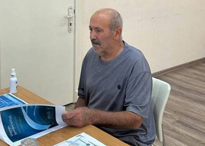 Karabakh resident Vagif Khachatryan being tried in Azerbaijan
