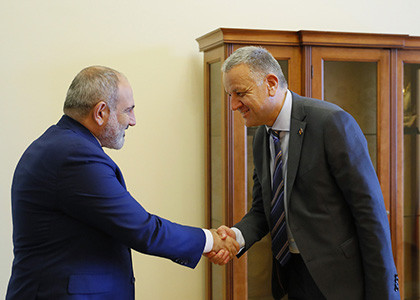 Prime Minister Pashinyan and EU Ambassador Maragos discuss Armenia-EU cooperation and reforms