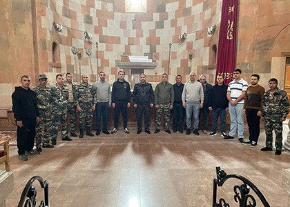 Karabakh police, rescuers also head to Armenia
