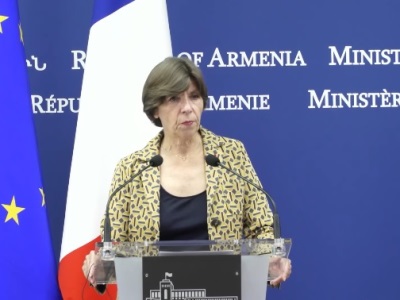 Colonna welcomes Armenia's decision to join the Rome Statute, emphasizes commitment to democracy and peace