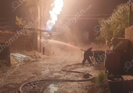 Пожар на заправочной станции в Армении: 47 человек эвакуированы, есть пострадавшие