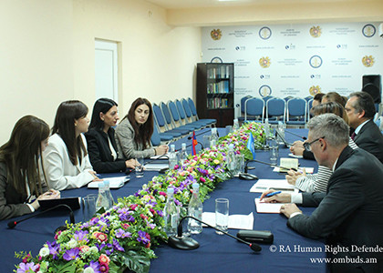 ՄԻՊ-ն ընդունել է Ժնևում ՄԱԿ-ի Հումանիտար հարցերի համակարգման գրասենյակի ղեկավարի գլխավորած պատվիրակության
