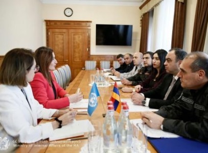 ՄԱԿ-ի բնակչության հիմնադրամը և ՀՀ ՆԳ նախարարությունը քննարկումներ են ունեցել