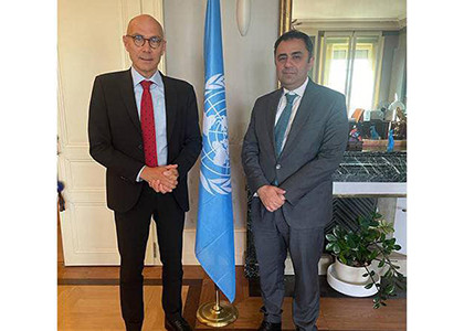 Armenia deputy FM briefs UN High Commissioner for Human Rights on Azerbaijan crimes