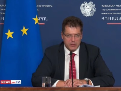 Ленарчич: Хотел бы еще раз подтвердить поддержку ЕС территориальной целостности Армении