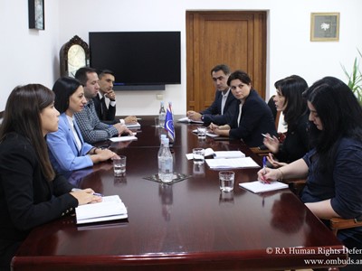 Անահիտ Մանասյանը ԵԽ պաշտոնյային է ներկայացրել ՄԻՊ փաստահավաք խմբի աշխատանքի նախնական արդյունքները